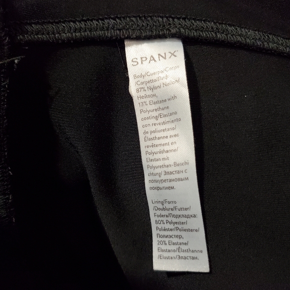 SPANX - Faux Leather Leggings - Size L - Picture 7 of 8